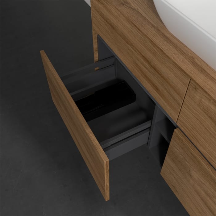 Villeroy & Boch Collaro Waschtischunterschrank 120 x 50 cm, mit 4 Auszügen für Venticello Waschtisch