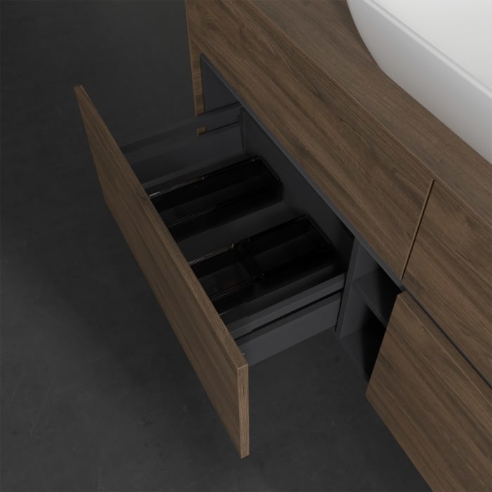 Villeroy & Boch Collaro Waschtischunterschrank 140 x 50 cm, mit 4 Auszügen für Venticello Waschtisch