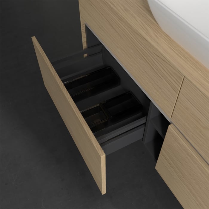 Villeroy & Boch Collaro Waschtischunterschrank 140 x 50 cm, mit 4 Auszügen für Venticello Waschtisch