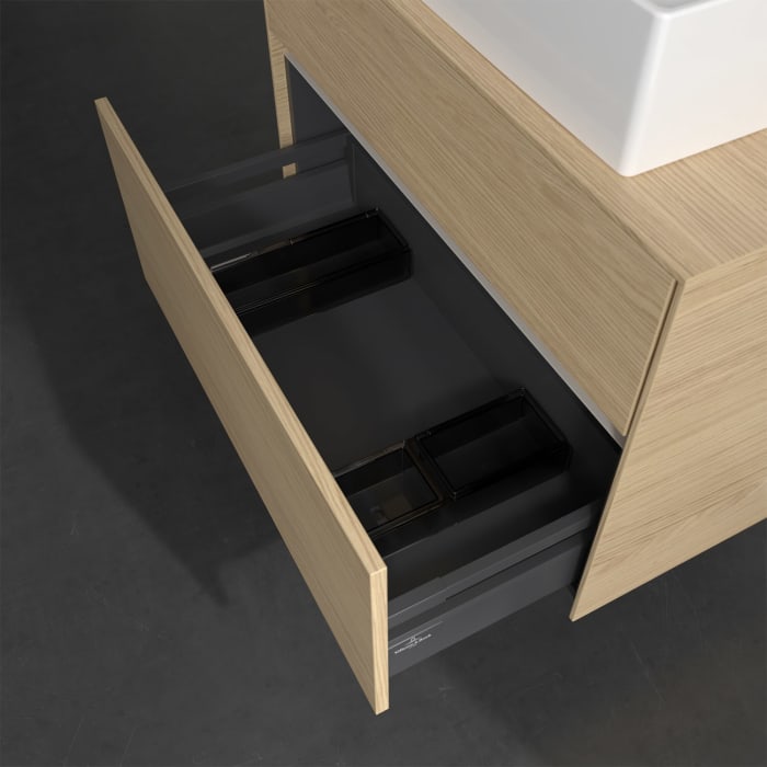 Villeroy & Boch Collaro Waschtischunterschrank 80 x 50 cm, mit 2 Auszügen