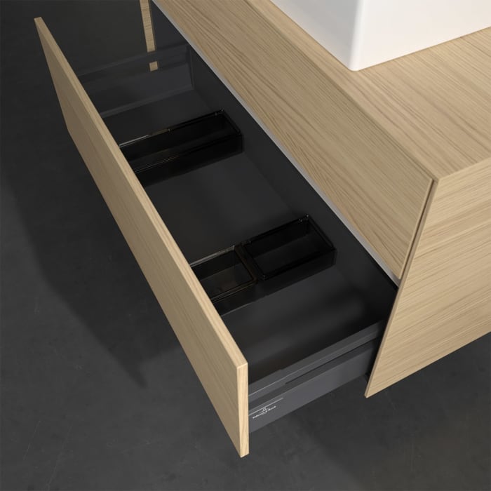 Villeroy & Boch Collaro Waschtischunterschrank 100 x 50 cm, mit 2 Auszügen