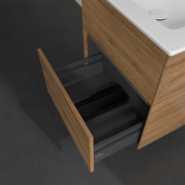 Villeroy & Boch Collaro Waschtischunterschrank 56 x 48 cm, mit 2 Auszügen für Venticello Waschtisch