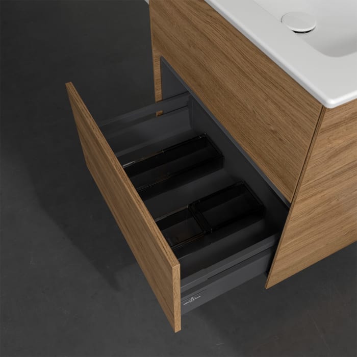 Villeroy & Boch Collaro Waschtischunterschrank 61 x 48 cm, mit 2 Auszügen für Venticello Waschtisch