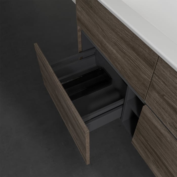 Villeroy & Boch Collaro Waschtischunterschrank 116 x 48 cm, mit 4 Auszügen für Venticello Waschtisch