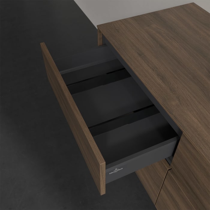 Villeroy & Boch Collaro Waschtischunterschrank 120 x 50 cm, mit 4 Auszügen für Finion Waschtisch