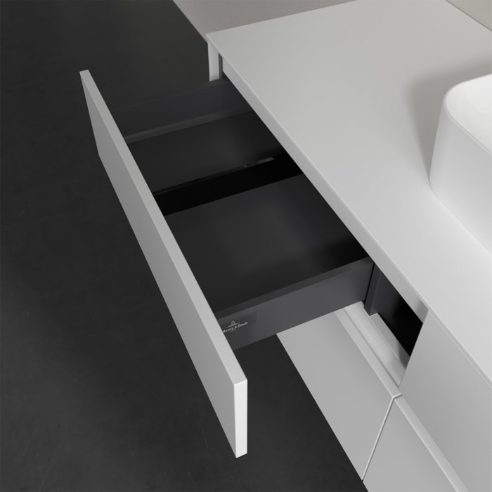 Villeroy & Boch Collaro Waschtischunterschrank 140 x 50 cm, mit 4 Auszügen für Finion Waschtisch