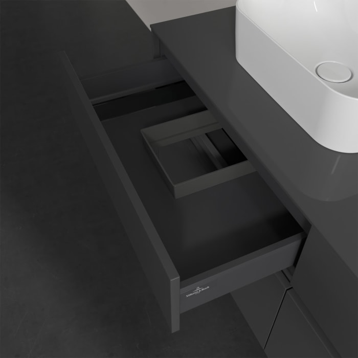 Villeroy & Boch Collaro Waschtischunterschrank 140 x 50 cm, mit 4 Auszügen für Finion Waschtisch