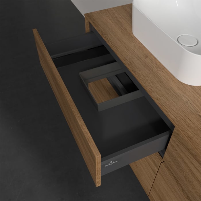 Villeroy & Boch Collaro Waschtischunterschrank 140 x 50 cm, mit 4 Auszügen für Finion Waschtisch