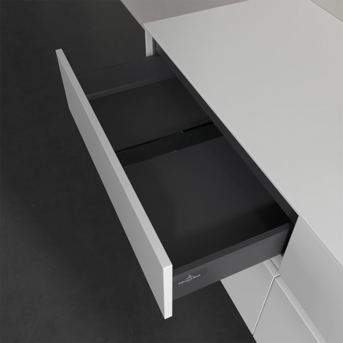 Villeroy & Boch Collaro Waschtischunterschrank 140 x 50 cm, mit 4 Auszügen und LED-Beleuchtung für Finion Waschtisch