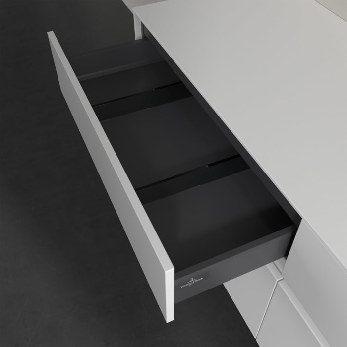Villeroy & Boch Collaro Waschtischunterschrank 160 x 50 cm, mit 4 Auszügen und LED-Beleuchtung für Finion Waschtisch