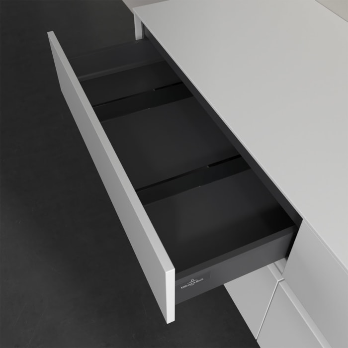 Villeroy & Boch Collaro Waschtischunterschrank 160 x 50 cm, mit 4 Auszügen und LED-Beleuchtung für Finion Waschtisch