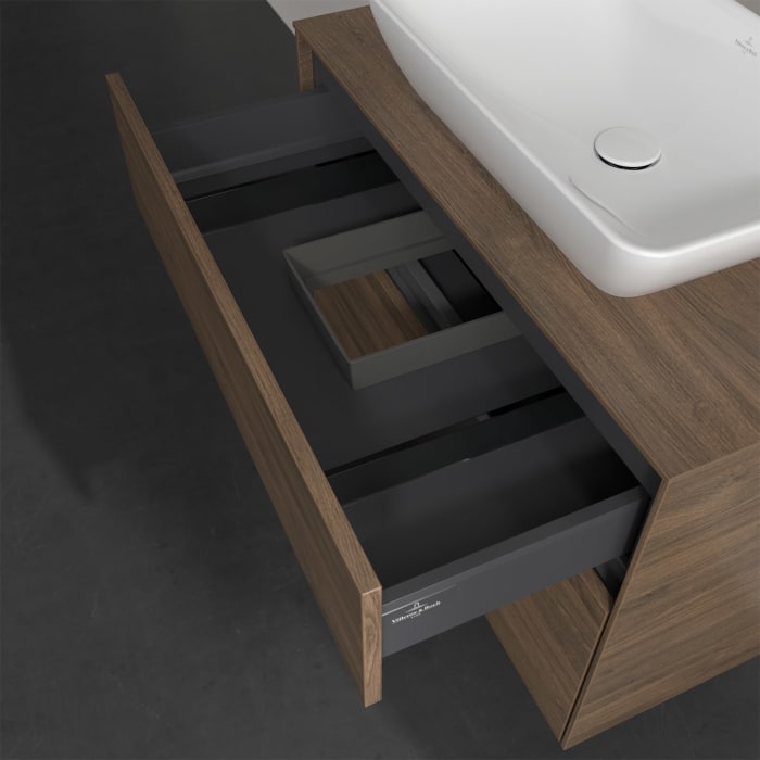 Villeroy & Boch Collaro Waschtischunterschrank 80 x 50 cm, mit 2 Auszügen für Venticello Waschtisch