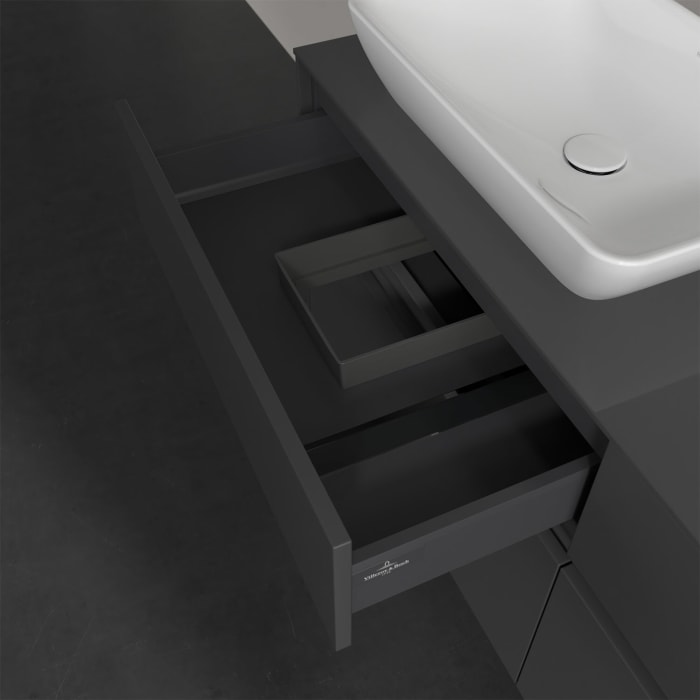 Villeroy & Boch Collaro Waschtischunterschrank 140 x 50 cm, mit 4 Auszügen für Venticello Waschtisch