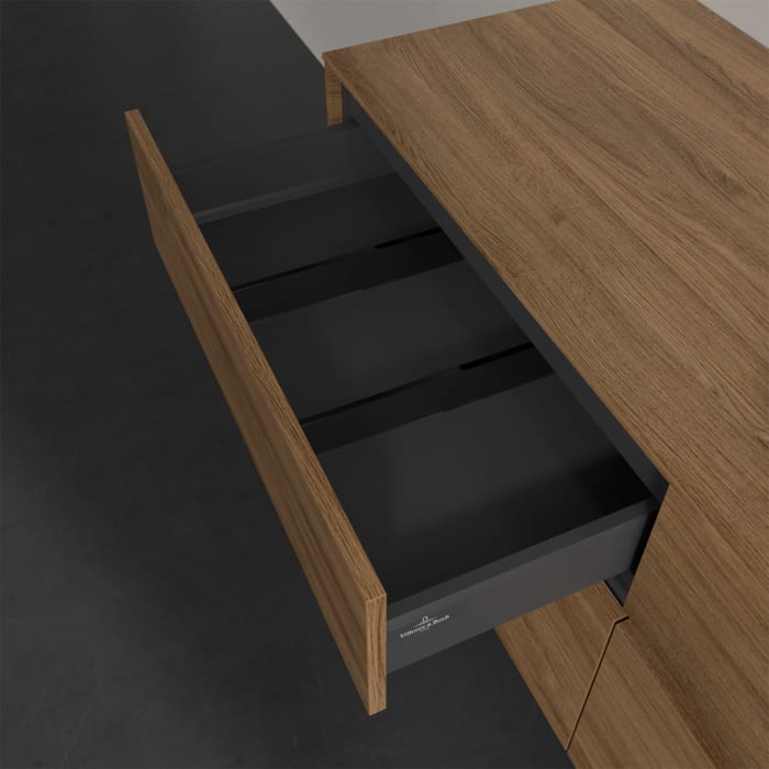 Villeroy & Boch Collaro Waschtischunterschrank 140 x 50 cm, mit 4 Auszügen für Venticello Waschtisch