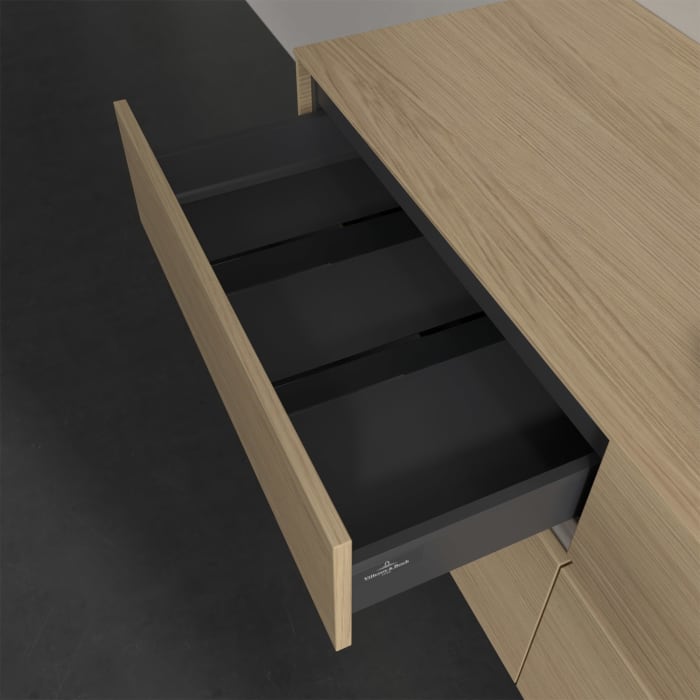 Villeroy & Boch Collaro Waschtischunterschrank 140 x 50 cm, mit 4 Auszügen für Venticello Waschtisch