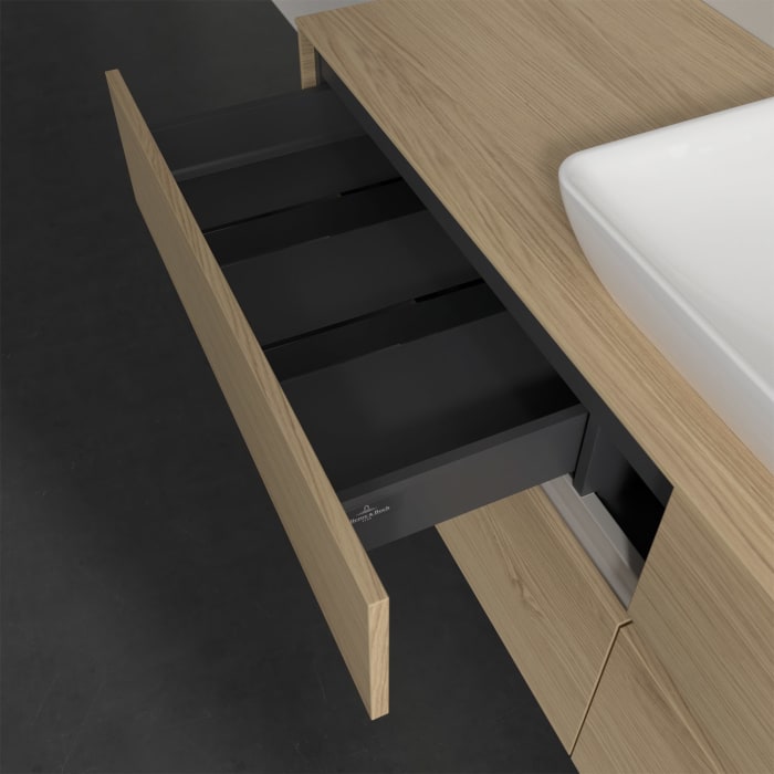 Villeroy & Boch Collaro Waschtischunterschrank 160 x 50 cm, mit 4 Auszügen für Venticello Waschtisch