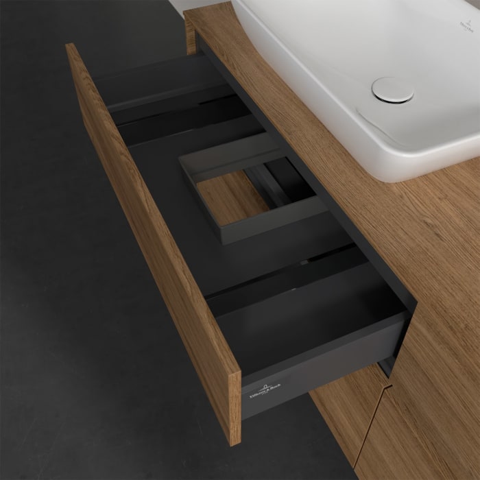 Villeroy & Boch Collaro Waschtischunterschrank 160 x 50 cm, mit 4 Auszügen für Venticello Waschtisch