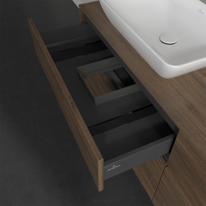Villeroy & Boch Collaro Waschtischunterschrank 160 x 50 cm, mit 4 Auszügen für Venticello Waschtisch