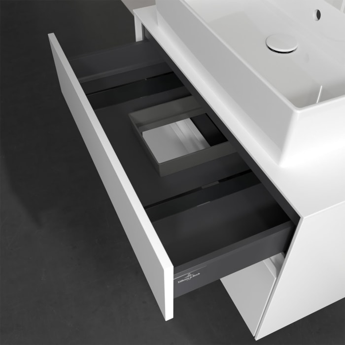 Villeroy & Boch Collaro Waschtischunterschrank 80 x 50 cm, mit 2 Auszügen