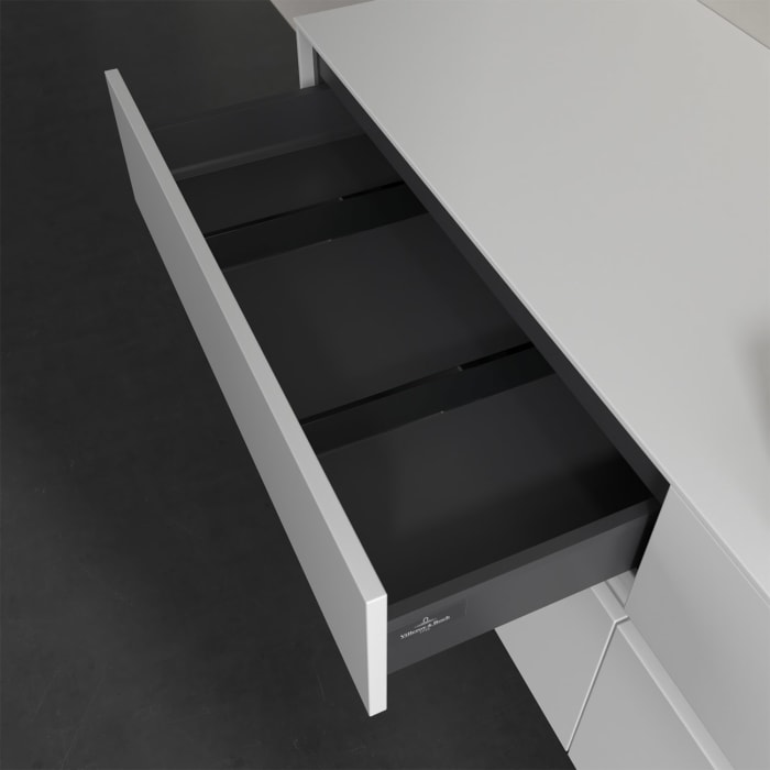 Villeroy & Boch Collaro Waschtischunterschrank 160 x 50 cm, mit 4 Auszügen und LED-Beleuchtung