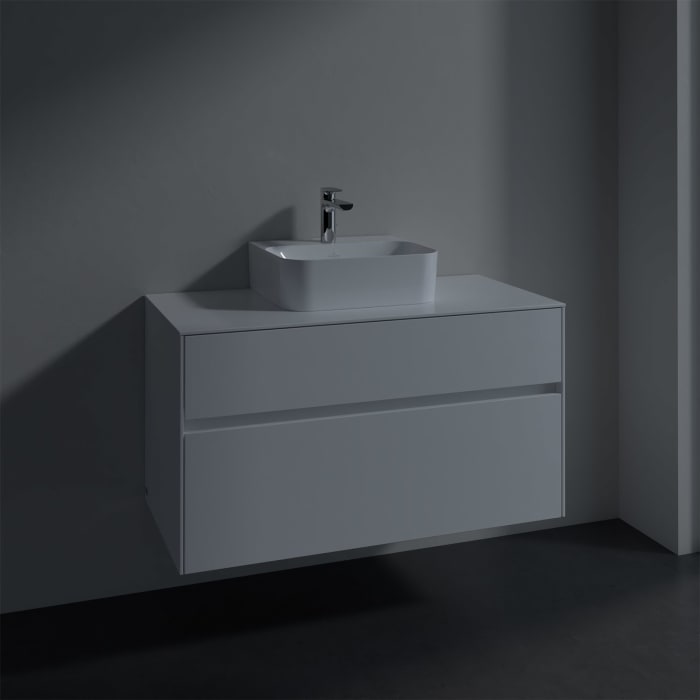 Villeroy & Boch Collaro Waschtischunterschrank 100 x 50 cm, mit 2 Auszügen für Finion Waschtisch