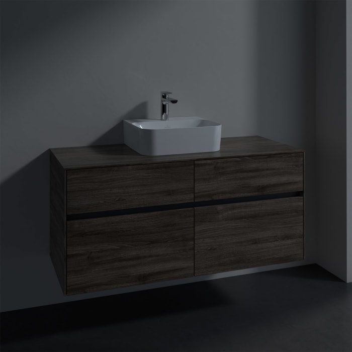 Villeroy & Boch Collaro Waschtischunterschrank 120 x 50 cm, mit 4 Auszügen für Finion Waschtisch