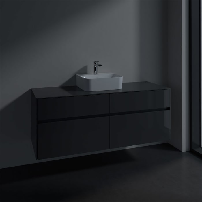 Villeroy & Boch Collaro Waschtischunterschrank 140 x 50 cm, mit 4 Auszügen für Finion Waschtisch