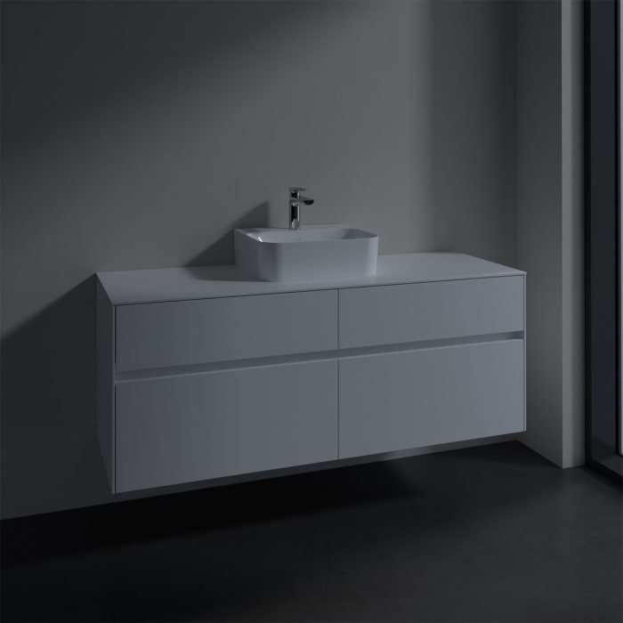 Villeroy & Boch Collaro Waschtischunterschrank 140 x 50 cm, mit 4 Auszügen für Finion Waschtisch