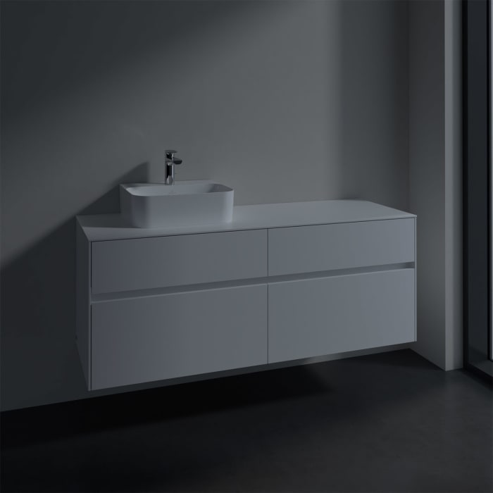 Villeroy & Boch Collaro Waschtischunterschrank 140 x 50 cm, mit 4 Auszügen für Finion Waschtisch