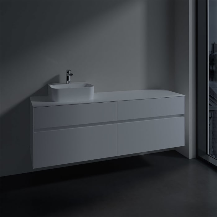 Villeroy & Boch Collaro Waschtischunterschrank 160 x 50 cm, mit 4 Auszügen für Finion Waschtisch