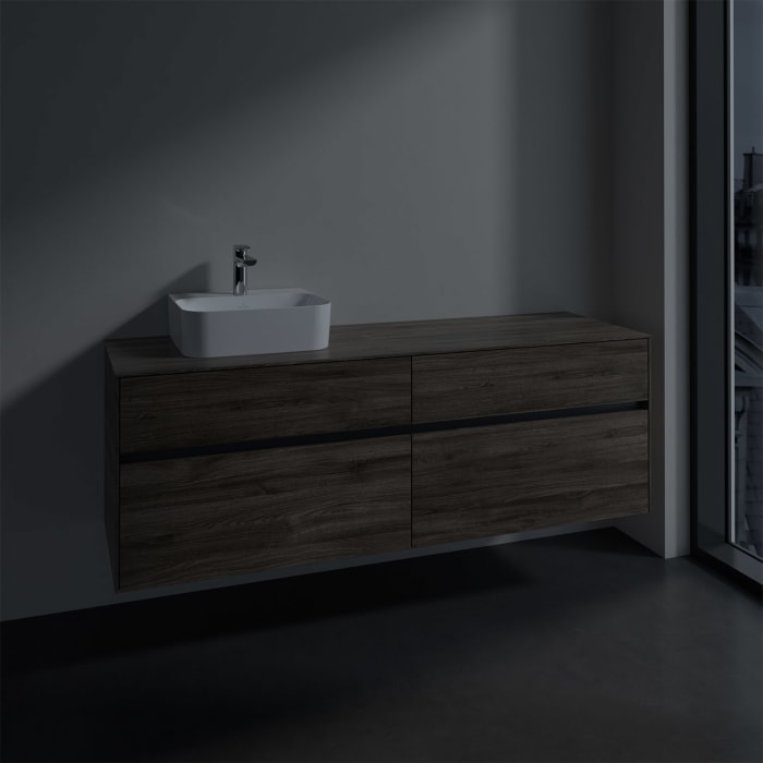 Villeroy & Boch Collaro Waschtischunterschrank 160 x 50 cm, mit 4 Auszügen für Finion Waschtisch