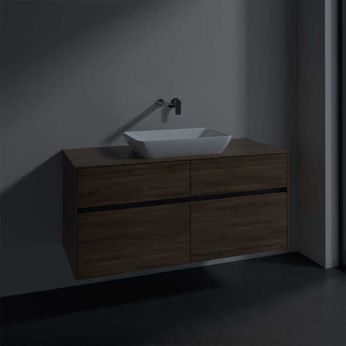 Villeroy & Boch Collaro Waschtischunterschrank 120 x 50 cm, mit 4 Auszügen für Venticello Waschtisch