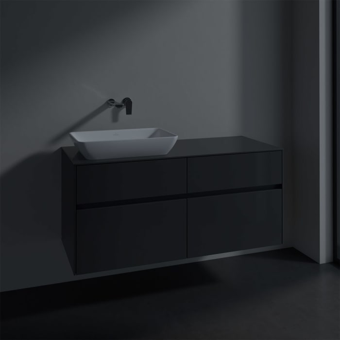 Villeroy & Boch Collaro Waschtischunterschrank 120 x 50 cm, mit 4 Auszügen für Venticello Waschtisch