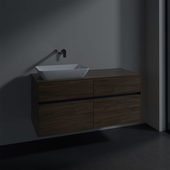 Villeroy & Boch Collaro Waschtischunterschrank 120 x 50 cm, mit 4 Auszügen für Venticello Waschtisch