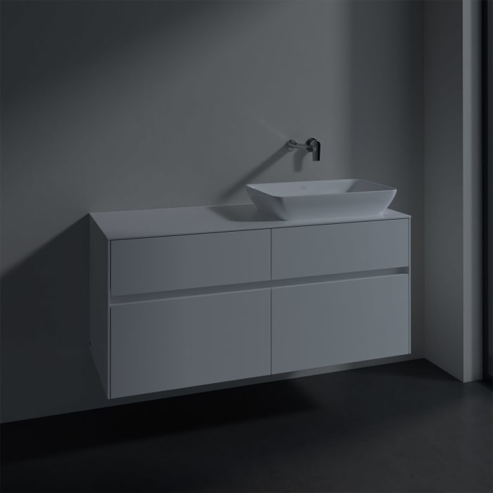 Villeroy & Boch Collaro Waschtischunterschrank 120 x 50 cm, mit 4 Auszügen für Venticello Waschtisch