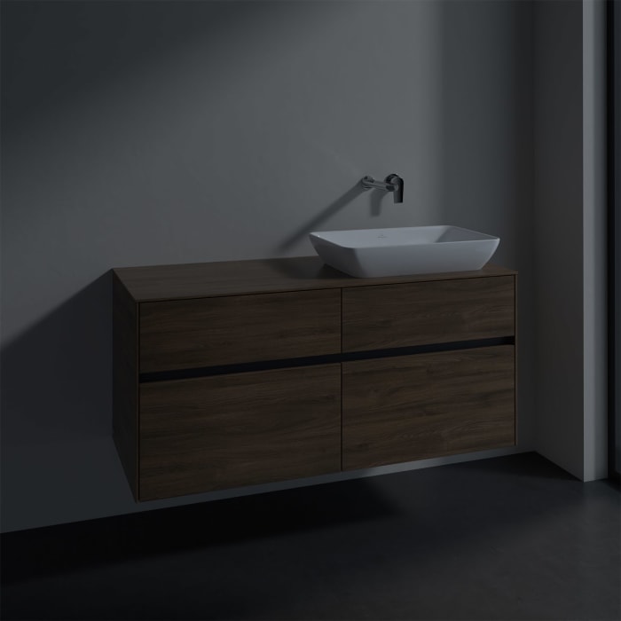 Villeroy & Boch Collaro Waschtischunterschrank 120 x 50 cm, mit 4 Auszügen für Venticello Waschtisch