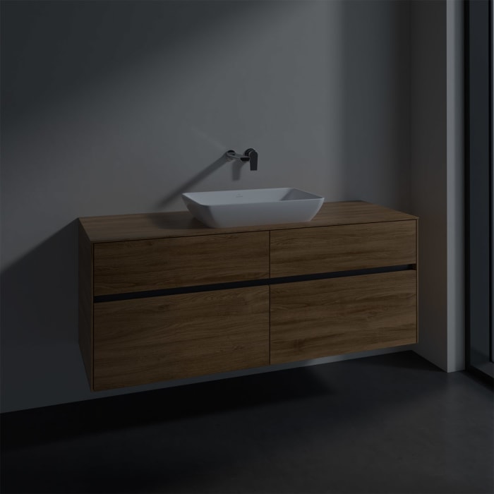 Villeroy & Boch Collaro Waschtischunterschrank 140 x 50 cm, mit 4 Auszügen für Venticello Waschtisch