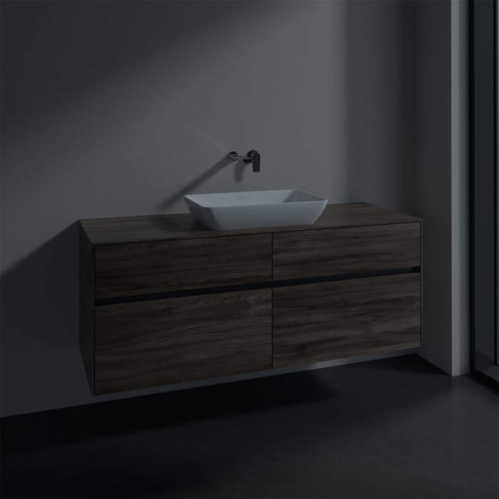 Villeroy & Boch Collaro Waschtischunterschrank 140 x 50 cm, mit 4 Auszügen für Venticello Waschtisch