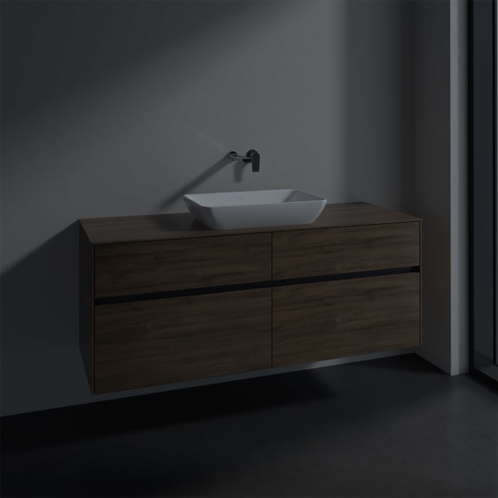 Villeroy & Boch Collaro Waschtischunterschrank 140 x 50 cm, mit 4 Auszügen für Venticello Waschtisch