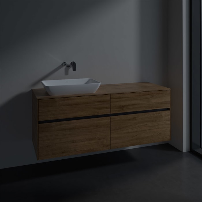 Villeroy & Boch Collaro Waschtischunterschrank 140 x 50 cm, mit 4 Auszügen für Venticello Waschtisch