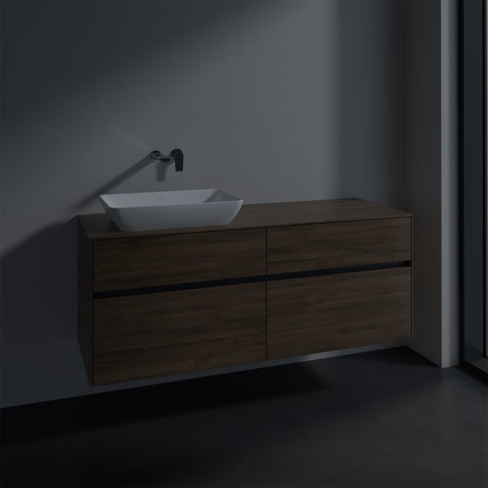 Villeroy & Boch Collaro Waschtischunterschrank 140 x 50 cm, mit 4 Auszügen für Venticello Waschtisch