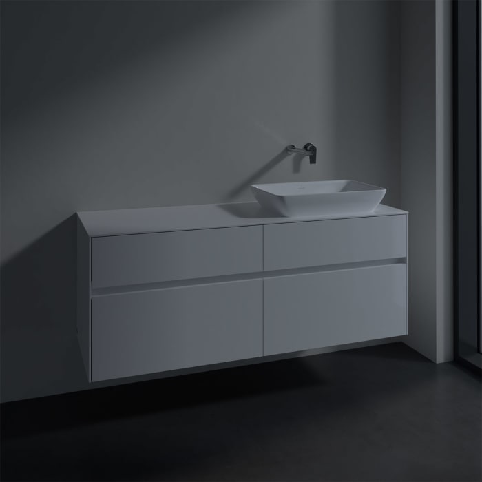 Villeroy & Boch Collaro Waschtischunterschrank 140 x 50 cm, mit 4 Auszügen für Venticello Waschtisch