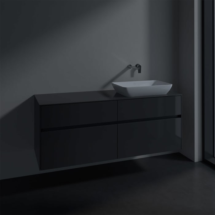 Villeroy & Boch Collaro Waschtischunterschrank 140 x 50 cm, mit 4 Auszügen für Venticello Waschtisch