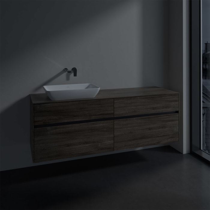 Villeroy & Boch Collaro Waschtischunterschrank 160 x 50 cm, mit 4 Auszügen für Venticello Waschtisch