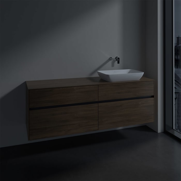 Villeroy & Boch Collaro Waschtischunterschrank 160 x 50 cm, mit 4 Auszügen für Venticello Waschtisch