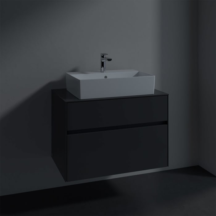 Villeroy & Boch Collaro Waschtischunterschrank 80 x 50 cm, mit 2 Auszügen