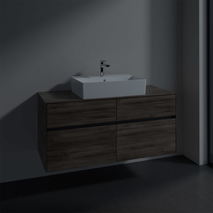 Villeroy & Boch Collaro Waschtischunterschrank 120 x 50 cm, mit 4 Auszügen