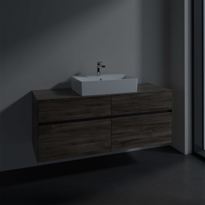 Villeroy & Boch Collaro Waschtischunterschrank 140 x 50 cm, mit 4 Auszügen