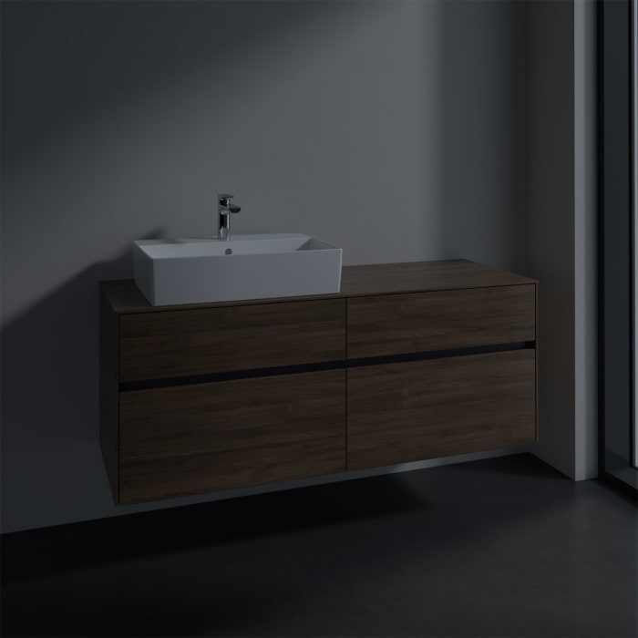 Villeroy & Boch Collaro Waschtischunterschrank 140 x 50 cm, mit 4 Auszügen