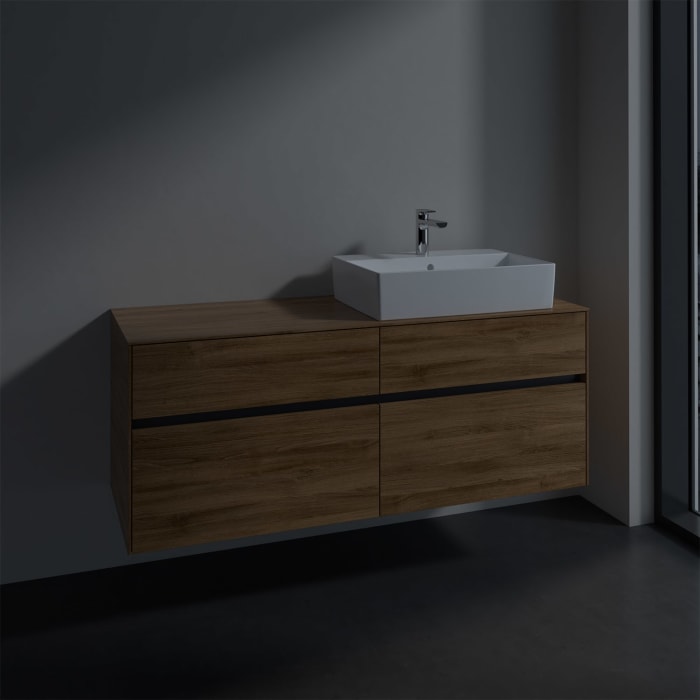 Villeroy & Boch Collaro Waschtischunterschrank 140 x 50 cm, mit 4 Auszügen